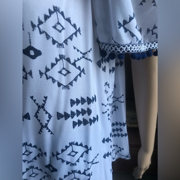 Tribal Jeans Summer Top Navy and White - Picture 8 of 8